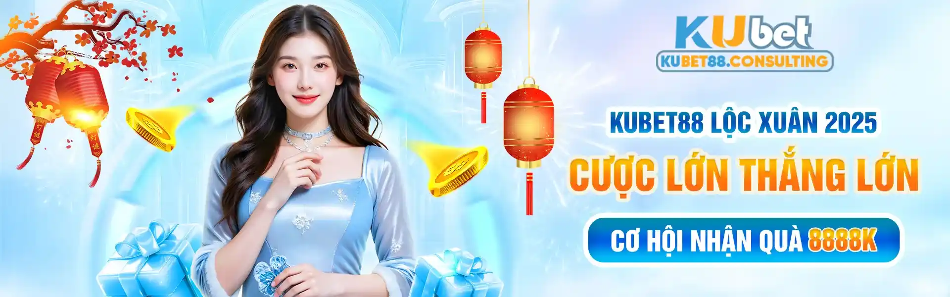 Kubet88 lộc xuân 2025 cơ hội nhận quà lên tới 8888K